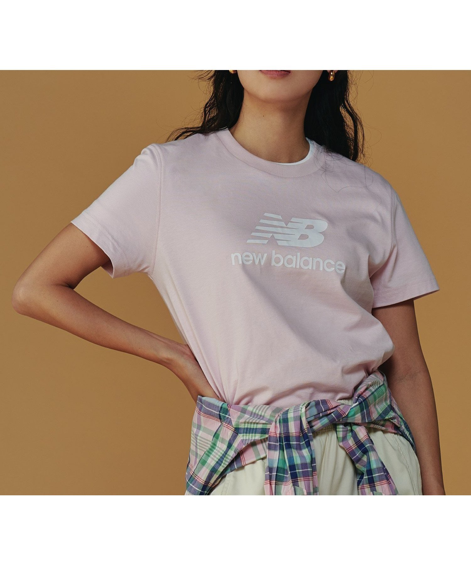【ニューバランス/new balance】のSport Essentials Stacked Logo ショートスリーブTシャツ インテリア・キッズ・メンズ・レディースファッション・服の通販 founy(ファニー) 　ファッション　Fashion　レディースファッション　Fashion for Women　トップス・カットソー　Cut & Sew Tops　シャツ・ブラウス・オフィスカジュアル　Elegant Blouses & Button-Ups　ロングTシャツ・Tシャツ　Longline T-Shirts & Tees　ショート　Short, Short Length　スポーツ　Sports, Activewear　スリーブ　Sleeve, Long Sleeve / Short Sleeve　定番　Standard, Basic Item　RSGローズシュガー|ID: prp329100004603813 ipo3291000000033416410