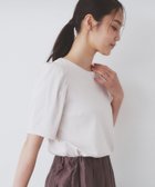 【インデックス/INDEX】の《7色展開/XS-LLサイズ》多機能タックスリーブトップス【汗ジミ防止/吸水速乾/接触冷感/UVケア/洗濯機洗い可】 グレージュ|ID: prp329100004603825 ipo3291000000033549401