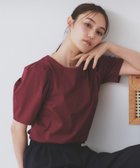 【インデックス/INDEX】の《7色展開/XS-LLサイズ》多機能タックスリーブトップス【汗ジミ防止/吸水速乾/接触冷感/UVケア/洗濯機洗い可】 ボルドー|ID: prp329100004603825 ipo3291000000033549403