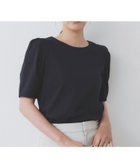 【インデックス/INDEX】の《7色展開/XS-LLサイズ》多機能タックスリーブトップス【汗ジミ防止/吸水速乾/接触冷感/UVケア/洗濯機洗い可】 ネイビー|ID: prp329100004603825 ipo3291000000033549405