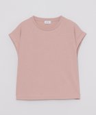 【マッキントッシュ フィロソフィー/MACKINTOSH PHILOSOPHY】のリネンミックスドルマンT 人気、トレンドファッション・服の通販 founy(ファニー) ファッション Fashion レディースファッション Fashion for Women カットソー Cut and Sewn Top シンプル Simple, Minimal バランス Balance, Style Balance ワンポイント One Point, Statement Accent thumbnail ピンク|ID: prp329100004603834 ipo3291000000032752089