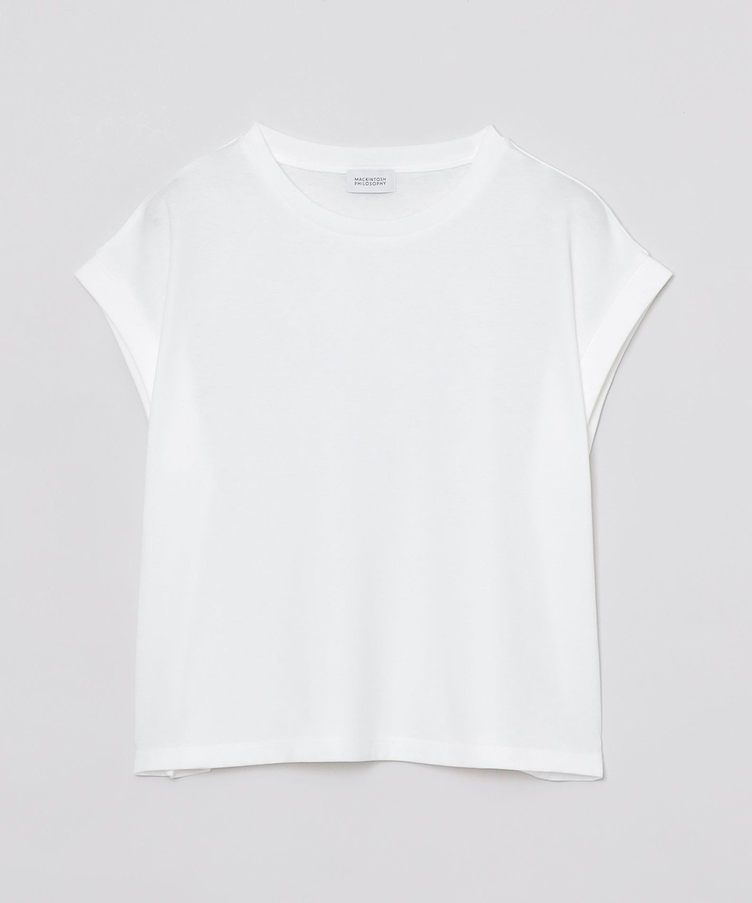 【マッキントッシュ フィロソフィー/MACKINTOSH PHILOSOPHY】のリネンミックスドルマンT インテリア・キッズ・メンズ・レディースファッション・服の通販 founy(ファニー) 　ファッション　Fashion　レディースファッション　Fashion for Women　カットソー　Cut and Sewn Top　シンプル　Simple, Minimal　バランス　Balance, Style Balance　ワンポイント　One Point, Statement Accent　オフホワイト|ID: prp329100004603834 ipo3291000000032752090