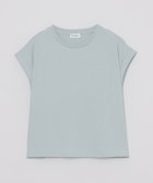 【マッキントッシュ フィロソフィー/MACKINTOSH PHILOSOPHY】のリネンミックスドルマンT 人気、トレンドファッション・服の通販 founy(ファニー) ファッション Fashion レディースファッション Fashion for Women カットソー Cut and Sewn Top シンプル Simple, Minimal バランス Balance, Style Balance ワンポイント One Point, Statement Accent thumbnail ライトブルー|ID: prp329100004603834 ipo3291000000032752092