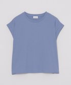 【マッキントッシュ フィロソフィー/MACKINTOSH PHILOSOPHY】のリネンミックスドルマンT 人気、トレンドファッション・服の通販 founy(ファニー) ファッション Fashion レディースファッション Fashion for Women カットソー Cut and Sewn Top シンプル Simple, Minimal バランス Balance, Style Balance ワンポイント One Point, Statement Accent thumbnail ブルー|ID: prp329100004603834 ipo3291000000032752094