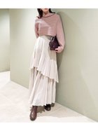 【スナイデル/SNIDEL】のアシメリブニットコンビワンピース PNK[066]|ID: prp329100004603835 ipo3291000000032752100