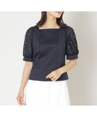 【トゥー ビー シック/TO BE CHIC】のドットパールスリーブ カットソー 人気、トレンドファッション・服の通販 founy(ファニー) ファッション Fashion レディースファッション Fashion for Women トップス・カットソー Cut & Sew Tops カットソー・ベーシックTシャツ Cut-and-Sewn Tops / Stretch Tees & Basics エレガント 上品 Elegant カットソー Cut and Sewn Top カフス Cuff Design シルケット Silket, Silky Cotton ドット Polka Dot, Dot Pattern ドレープ Drape, Draping Fabric ファブリック Fabric, Textile thumbnail ネイビー|ID: prp329100004603839 ipo3291000000032752175