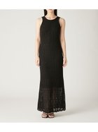 【フレイ アイディー/FRAY I.D】のメッシュレースアメスリニットワンピース BLK[009]|ID: prp329100004603850 ipo3291000000032752302