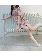 【スナイデル/SNIDEL】のLACOSTE/ポロワンピース BRW[058]|ID:prp329100004603851