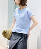 【スローブ イエナ/SLOBE IENA】の《追加2》スラブ5分袖TEE 人気、トレンドファッション・服の通販 founy(ファニー) ファッション Fashion レディースファッション Fashion for Women トップス・カットソー Cut & Sew Tops 2025年 2025 2025-2026秋冬・A/W Autumn/Winter 2025–26 AW25–26 thumbnail サックスブルー B|ID: prp329100004603852 ipo3291000000033371770