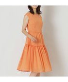 【トゥー ビー シック/TO BE CHIC】のスラブボイル ワンピース 人気、トレンドファッション・服の通販 founy(ファニー) ファッション Fashion レディースファッション Fashion for Women ワンピース Dresses エレガント 上品 Elegant コンパクト Compact, Small Size サマー Summer, Summer Style スリーブ Sleeve, Long Sleeve / Short Sleeve ティアード Tiered, Tiered Style ドレス Dress, One-Piece フィット Fit, Slim Fit フレンチ French, French Style thumbnail オレンジ|ID: prp329100004603854 ipo3291000000032752349