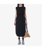 【ラコステ/LACOSTE】の異素材切り替え バルーンシルエット コンビネーションノースリーブドレス ワンピース ブラック|ID: prp329100004603861 ipo3291000000032752433