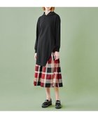 【ブルーレーベル クレストブリッジ/BLUE LABEL CRESTBRIDGE】の【WEB限定】コットンミニ裏毛レイヤードドレス ブラック|ID: prp329100004603887 ipo3291000000032752805