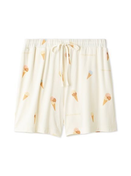 【ジェラート ピケ/gelato pique】の【接触冷感】プレイフルアイス柄ショートパンツ 人気、トレンドファッション・服の通販 founy(ファニー) 　ファッション　Fashion　レディースファッション　Fashion for Women　パンツ　Pants & Trousers　ショートパンツ・ハーフパンツ　High-Waisted & Relaxed Shorts　おすすめ　Recommended / Our Picks　カラフル　Colorful Design　ショート　Short, Short Length　ベーシック　Basic, Essential　ボーダー　Border, Stripe　ポケット　Pocket, Pocket Detail　 other-1|ID: prp329100004603906 ipo3291000000032753031