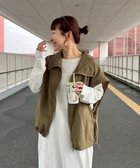 【チャオパニックティピー/CIAOPANIC TYPY】の【てらさま企画】2WAYシアーナイロンスタンドネックジャケット 人気、トレンドファッション・服の通販 founy(ファニー) ファッション Fashion レディースファッション Fashion for Women アウター Coat / Outerwear Collection レディースジャケット・軽アウター Jackets スタンド Stand Collar, Upright Stand ベスト Vest, Waistcoat ベーシック Basic, Essential ボトム Bottoms, Lower Wear ロング Long, Long-Length おすすめ Recommended / Our Picks thumbnail ベージュ|ID: prp329100004603919 ipo3291000000032753228