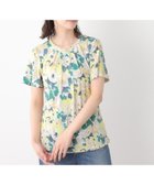 【ローラアシュレイ/LAURA ASHLEY】の【洗える/ジャージ素材/同柄アイテムあり】オーズビー ハイドランジア柄 プルオーバー ライトイエロー|ID: prp329100004603921 ipo3291000000032753316