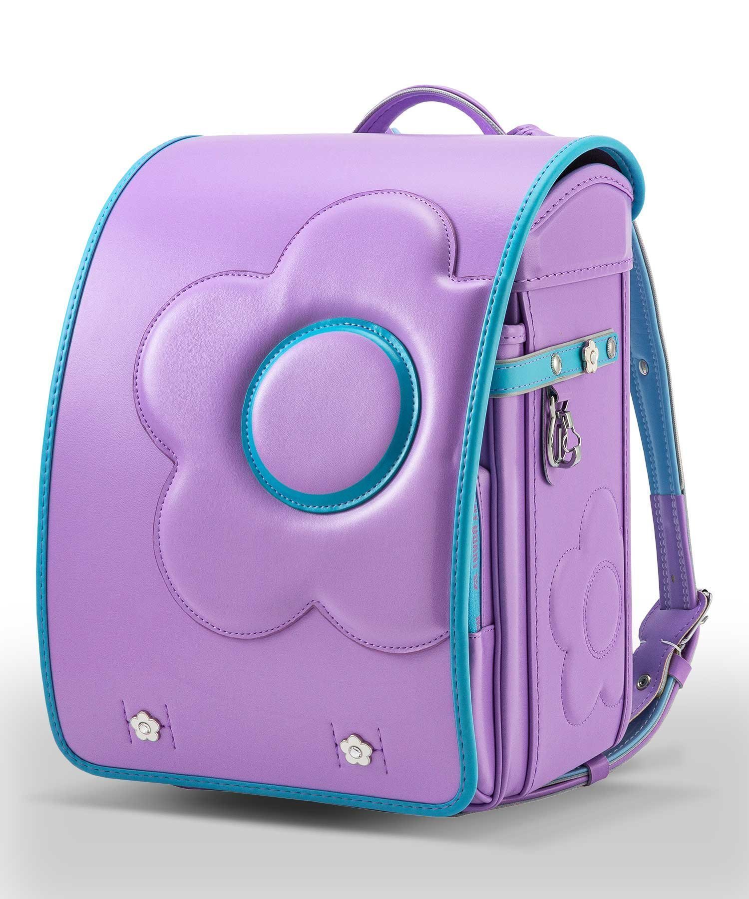 【シフォン/SHIFFON / KIDS】のMARY QUANT/MQR-20001 ビッグフラワー エンボスランドセル インテリア・キッズ・メンズ・レディースファッション・服の通販 founy(ファニー) 　ファッション　Fashion　キッズファッション　Fashion for Kids　クッション　Cushion, Throw Pillow　巾着　Drawstring Bag, Kinchaku　抗菌　Antibacterial, Bacteria-Resistant　ダメージ　Distressed, Destroyed　パイピング　Piping, Trim Design　ビッグ　Big, Oversized　フィット　Fit, Slim Fit　フラット　Flat, Flat Shoes　フラワー　Flower, Floral　プリント　Print, Printed Pattern　ポケット　Pocket, Pocket Detail　ポーチ　Pouch, Small Case　ミニスカート　Mini Skirt, Short Skirt　ラウンド　Round, Round Neck　lavender purple|ID: prp329100004603932 ipo3291000000032753593