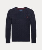 【ラルフローレン/RALPH LAUREN / KIDS】の(ボーイズ 8才~20才)ケーブルニット コットン セーター 410ネイビー|ID: prp329100004603936 ipo3291000000032753627