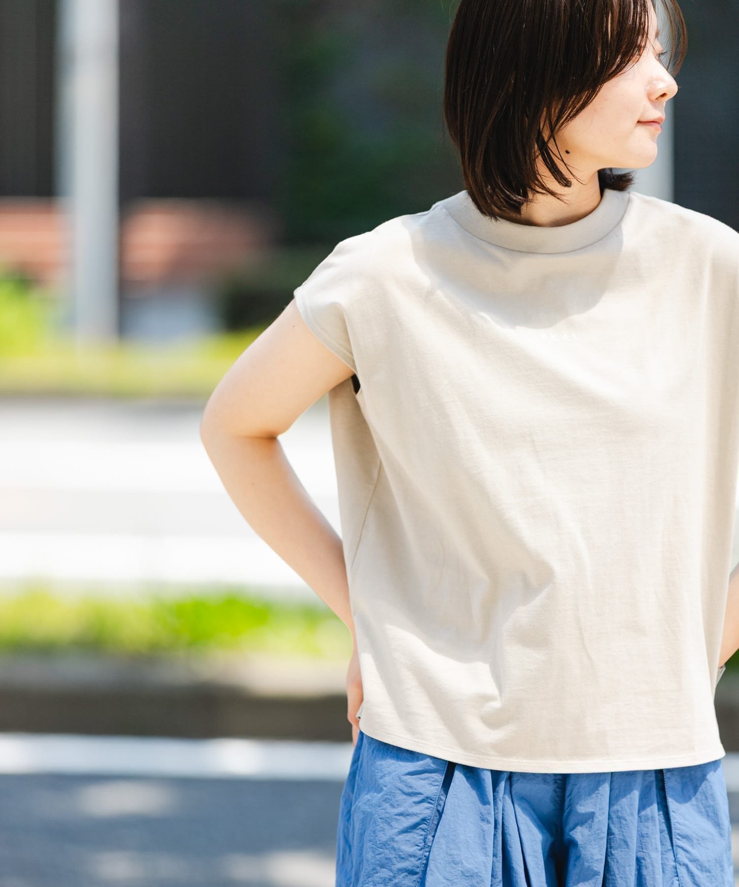 【アーバンリサーチ ドアーズ/URBAN RESEARCH DOORS】のフレンチスリーブカットソー インテリア・キッズ・メンズ・レディースファッション・服の通販 founy(ファニー) 　ファッション　Fashion　レディースファッション　Fashion for Women　トップス・カットソー　Cut & Sew Tops　カットソー・ベーシックTシャツ　Cut-and-Sewn Tops / Stretch Tees & Basics　2025年　2025　2025春夏・S/S　Spring/Summer 2025 SS25　インナー　Innerwear　カットソー　Cut and Sewn Top　スリーブ　Sleeve, Long Sleeve / Short Sleeve　フレンチ　French, French Style　ベーシック　Basic, Essential　ロング　Long, Long-Length　夏　Summer　S/S・春夏　SS, Spring/Summer, Warm Season　グレージュ|ID: prp329100004603948 ipo3291000000032753908