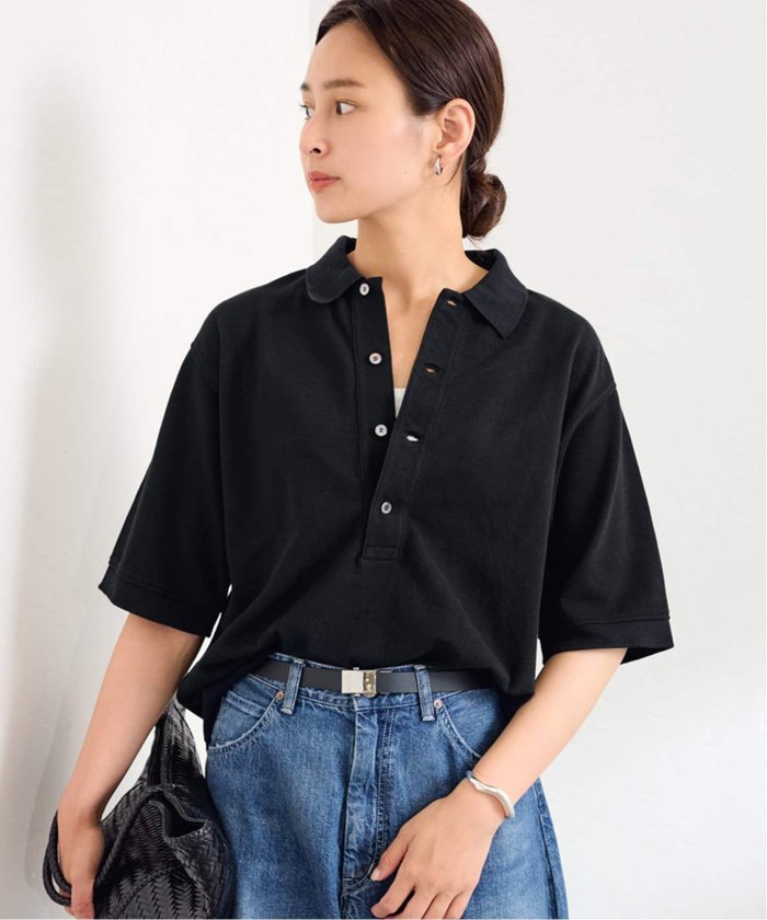 【フレームワーク/FRAMeWORK】のLOEFF/ロエフ 別注ポロシャツ インテリア・キッズ・メンズ・レディースファッション・服の通販 founy(ファニー) https://founy.com/ ファッション Fashion レディースファッション Fashion for Women トップス・カットソー Cut & Sew Tops シャツ・ブラウス・オフィスカジュアル Elegant Blouses & Button-Ups ポロシャツ・きれいめカジュアル Smart-Casual Polo Tops クラシック Classic, Timeless Style ポロシャツ Polo Shirt, Collared Tee 別注 Limited Edition, Custom Order A/W・秋冬 Autumn/Winter エレガント 上品 Elegant |ID: prp329100004603987 ipo3291000000032754425