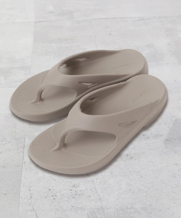 【メンズビギトーキョー/Men's Bigi / MEN】の【OOFOS/ウーフォス】Ooriginal リカバリートングサンダル インテリア・キッズ・メンズ・レディースファッション・服の通販 founy(ファニー) 　ファッション　Fashion　メンズファッション　Fashion for Men　厚底　Platform Shoes　クッション　Cushion, Throw Pillow　軽量　Lightweight, Ultra Light　サンダル　Sandals, Summer Shoes　シューズ　Shoes, Footwear　スポーツ　Sports, Activewear　チェック　Check, Plaid, Tartan　トレーナー　Sweatshirt, Trainer　夏　Summer　ベージュ|ID: prp329100004603990 ipo3291000000032754473