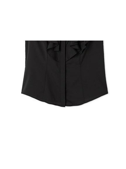 【スナイデル/SNIDEL】のフリルボウタイブラウス インテリア・キッズ・メンズ・レディースファッション・服の通販 founy(ファニー) 　ファッション　Fashion　レディースファッション　Fashion for Women　トップス・カットソー　Cut & Sew Tops　シャツ・ブラウス・オフィスカジュアル　Elegant Blouses & Button-Ups　おすすめ　Recommended / Our Picks　インナー　Innerwear　ウェーブ　Wavy Pattern　エレガント 上品　Elegant　キャミソール　Camisole, Spaghetti Strap Top　クラシック　Classic, Timeless Style　ストレート　Straight, Straight Cut　フリル　Frill, Ruffle　リボン　Ribbon, Bow　リュクス　Luxury, Elegant, High-End, Chic　BLK[009]|ID: prp329100004603992 ipo3291000000032754512