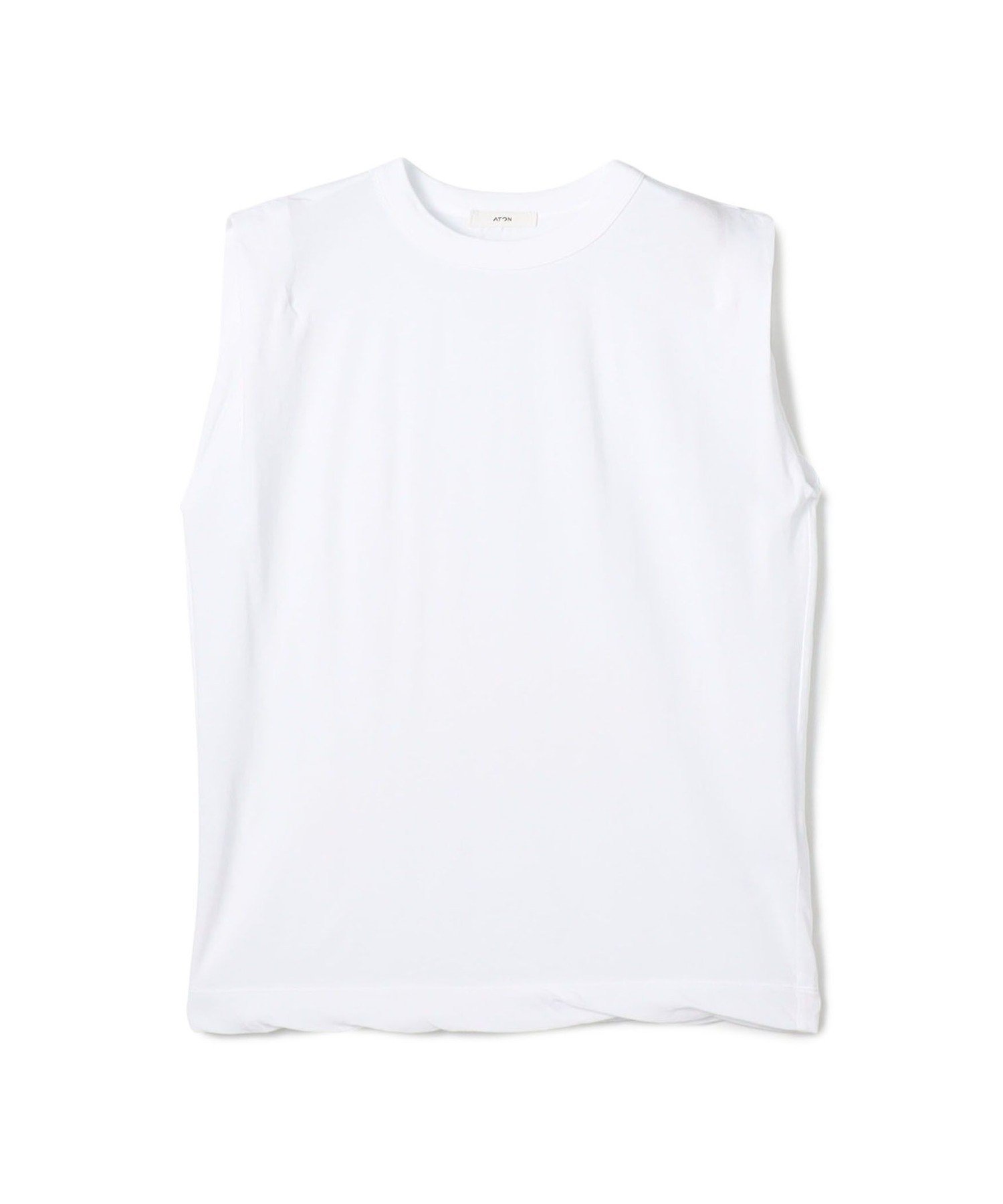 【トゥモローランド/TOMORROWLAND】のATON TANK ノースリーブプルオーバー インテリア・キッズ・メンズ・レディースファッション・服の通販 founy(ファニー) 　ファッション　Fashion　レディースファッション　Fashion for Women　トップス・カットソー　Cut & Sew Tops　キャミソール&ノースリーブ　Camisoles & Sleeveless Tops　カジュアルプルオーバー・ニットトップス　Pullovers & Knit Tops / Casual Pullovers　インド　Indian Textile　サマー　Summer, Summer Style　スタンダード　Standard, Basic　トレンド　Trend, Trending Now　定番　Standard, Basic Item　ノースリーブ　Sleeveless, No-Sleeve　リアル　Real, Realistic　A/W・秋冬　Autumn/Winter　11 ホワイト|ID: prp329100004603998 ipo3291000000032754610