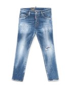 【ディースクエアード/DSQUARED2 / MEN】のCORDUROY PATCHES WASH SKATER JEANS NAVY|ID: prp329100004604000 ipo3291000000032754641