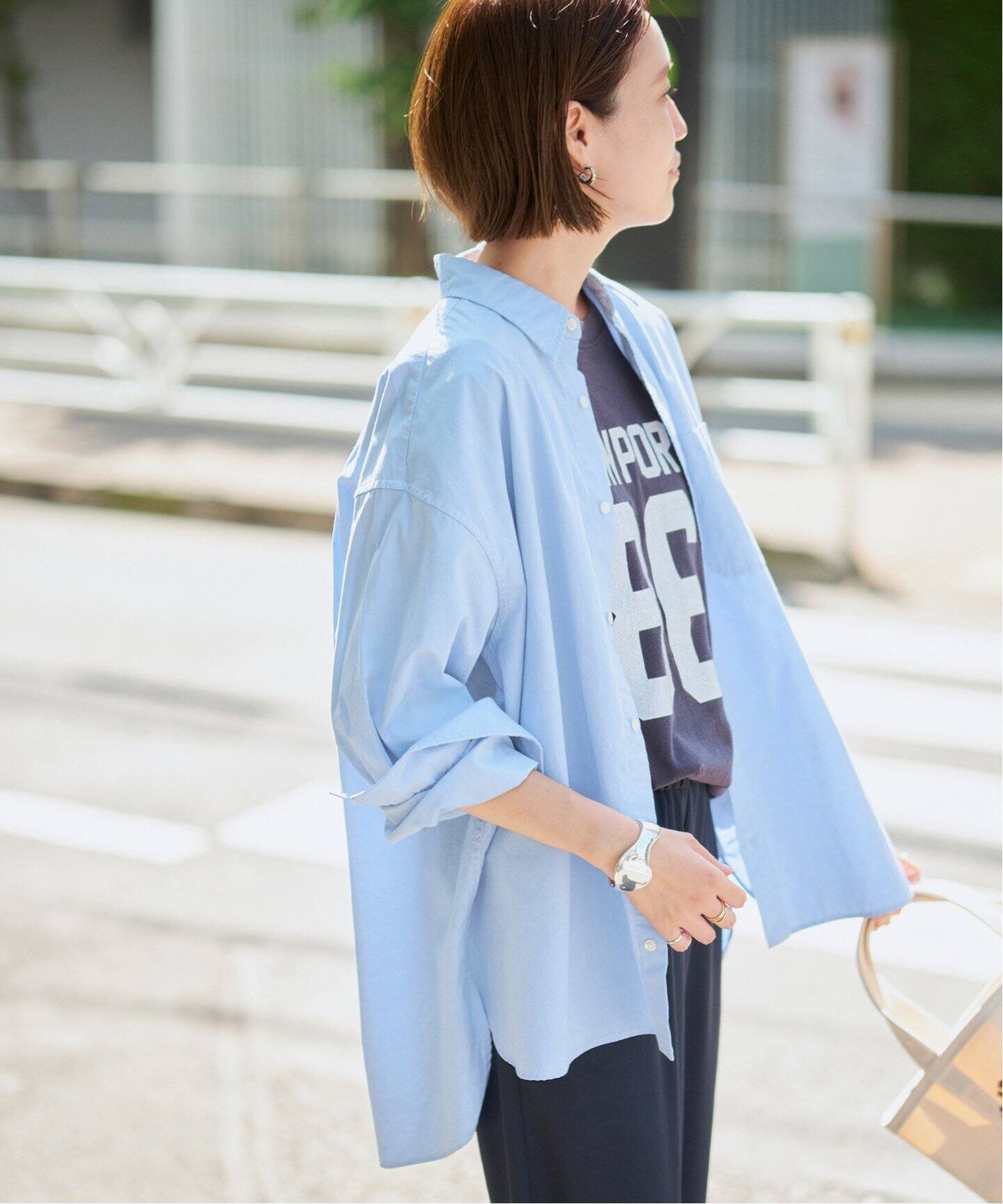 【スローブ イエナ/SLOBE IENA】の《一部店舗・WEB限定カラーあり/追加》ファインOXオーバーロングシャツ 人気、トレンドファッション・服の通販 founy(ファニー) 　ファッション　Fashion　レディースファッション　Fashion for Women　トップス・カットソー　Cut & Sew Tops　シャツ・ブラウス・オフィスカジュアル　Elegant Blouses & Button-Ups　2025年　2025　2025春夏・S/S　Spring/Summer 2025 SS25　 other-1|ID: prp329100004604009 ipo3291000000033337771