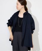 【スローブ イエナ/SLOBE IENA】の《一部店舗・WEB限定カラーあり/追加》ファインOXオーバーロングシャツ 人気、トレンドファッション・服の通販 founy(ファニー) ファッション Fashion レディースファッション Fashion for Women トップス・カットソー Cut & Sew Tops シャツ・ブラウス・オフィスカジュアル Elegant Blouses & Button-Ups 2025年 2025 2025春夏・S/S Spring/Summer 2025 SS25 thumbnail ネイビー|ID: prp329100004604009 ipo3291000000033337777