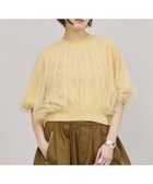 【カレンソロジー/Curensology】のチュールニットプルオーバー クリーム62|ID: prp329100004604017 ipo3291000000032754863