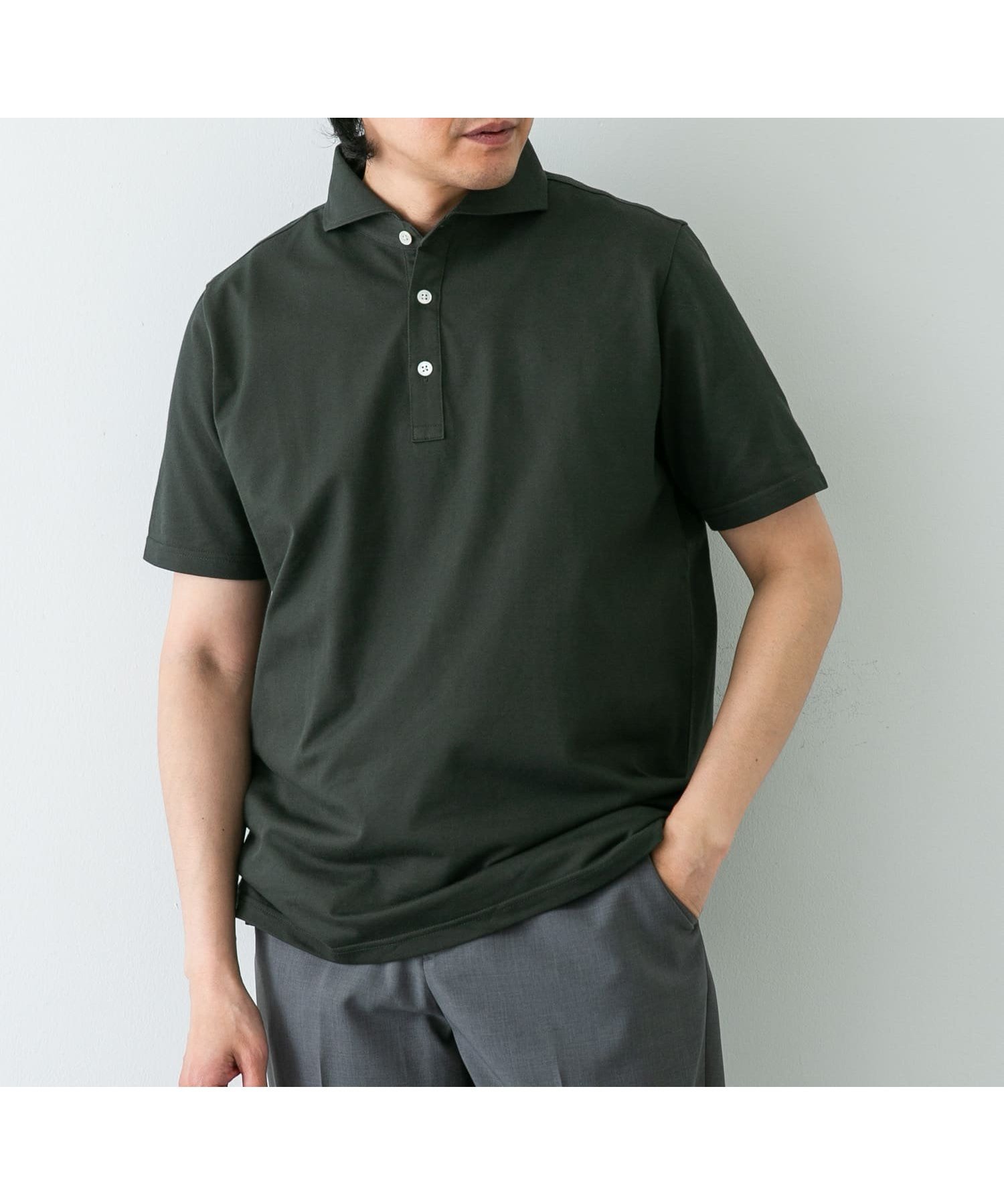 【アーバンリサーチ ドアーズ/URBAN RESEARCH DOORS / MEN】の『吸水速乾』LIFE STYLE TAILOR カッタウェイ半袖プルオーバー 人気、トレンドファッション・服の通販 founy(ファニー) 　ファッション　Fashion　メンズファッション　Fashion for Men　トップス・カットソー　Cut & Sew Tops　吸水　Absorbent, Quick-Dry　スラックス　Slacks, Dress Pants　ダウン　Down, Puffer　デニム　Denim, Jeans Material　ドレス　Dress, One-Piece　定番　Standard, Basic Item　ポロシャツ　Polo Shirt, Collared Tee　半袖　Short Sleeve, Half Sleeve　S/S・春夏　SS, Spring/Summer, Warm Season　夏　Summer　ビジネス 仕事 通勤　Business / Work / Commuting　2025年　2025　2025春夏・S/S　Spring/Summer 2025 SS25　 other-1|ID: prp329100004604018 ipo3291000000032754893