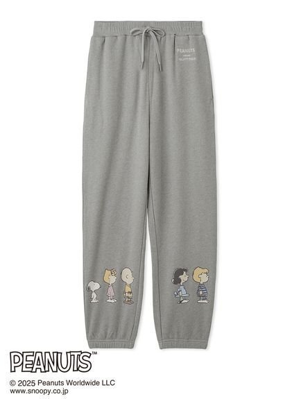 【ジェラートピケ オム/GELATO PIQUE HOMME / MEN】の【PEANUTS】【HOMME】裏毛ロングパンツ インテリア・キッズ・メンズ・レディースファッション・服の通販 founy(ファニー) 　ファッション　Fashion　メンズファッション　Fashion for Men　ボトムス　Bottoms　キャラクター　Character, Licensed Characters　リラックス　Relax, Relaxed Fit　ロング　Long, Long-Length　ワンポイント　One Point, Statement Accent　人気　Popular, Best Seller　GRY[006]|ID: prp329100004604028 ipo3291000000032755065