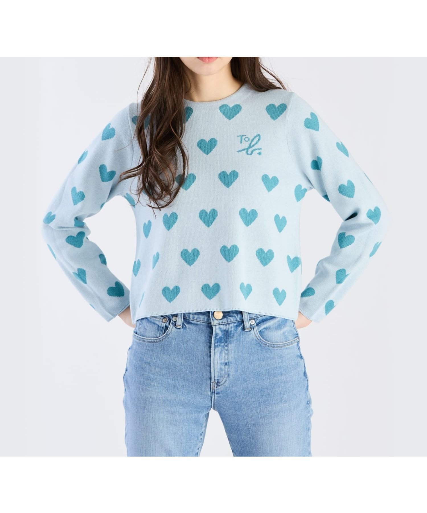 【アニエスベー ファム/agnes b. FEMME】のハートジャガードプルオーバー 人気、トレンドファッション・服の通販 founy(ファニー) 　ファッション　Fashion　レディースファッション　Fashion for Women　トップス・カットソー　Cut & Sew Tops　カジュアルプルオーバー・ニットトップス　Pullovers & Knit Tops / Casual Pullovers　おすすめ　Recommended / Our Picks　アクリル　Acrylic Material　インナー　Innerwear　ガーリー　Girly, Feminine Style　シンプル　Simple, Minimal　スニーカー　Sneakers, Trainers　デニム　Denim, Jeans Material　バランス　Balance, Style Balance　フェミニン　Feminine, Girly　ロング　Long, Long-Length　 other-1|ID: prp329100004604029 ipo3291000000032755104