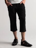 【ニコル/NICOLE / MEN】のガムストレッチヘリンボン クロップドパンツ 49ブラック|ID: prp329100004604046 ipo3291000000032755276
