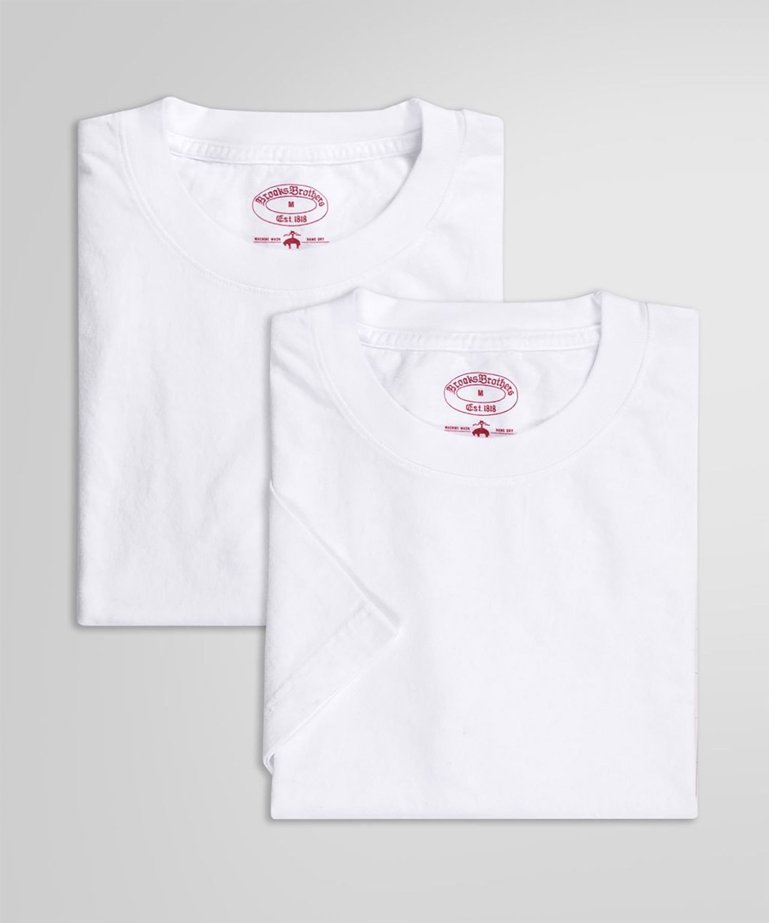 【ブルックス ブラザーズ/Brooks Brothers / MEN】のコットン 2パック クルーネック Tシャツ Made in USA 人気、トレンドファッション・服の通販 founy(ファニー) 　ファッション　Fashion　メンズファッション　Fashion for Men　アンダー　Underwear Essentials　シンプル　Simple, Minimal　スウェット / スエット　Sweatshirt, Sweatwear　セーター　Sweater, Knitwear　 other-1|ID: prp329100004604047 ipo3291000000032755282
