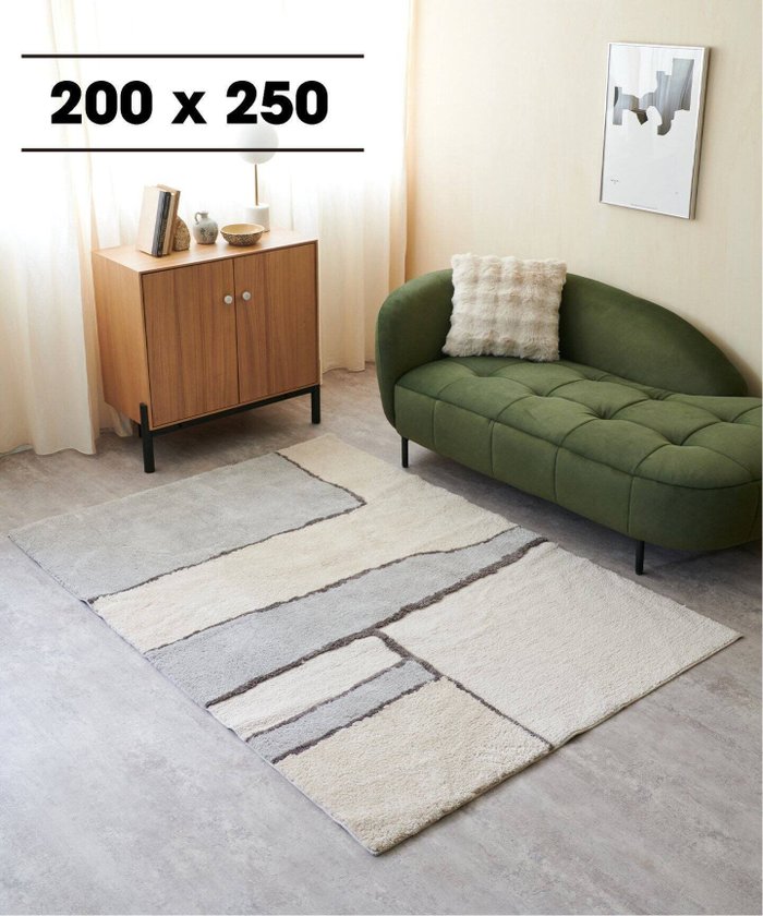 【その他のブランド/Other】のMARSE RUG 200*250 マルセラグ インテリア・キッズ・メンズ・レディースファッション・服の通販 founy(ファニー) https://founy.com/ ファッション Fashion メンズファッション Fashion for Men 洗える Machine Washable クッション Cushion, Throw Pillow モダン Modern, Contemporary ラウンド Round, Round Neck ループ Loop, Loop Knit |ID: prp329100004604054 ipo3291000000032755362