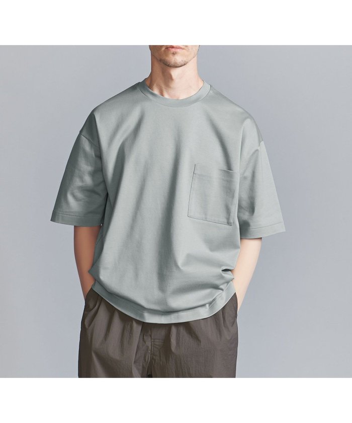 【その他のブランド/Other】のSRJA フォルム 1ポケット クルーネック ショートスリーブ Tシャツ インテリア・キッズ・メンズ・レディースファッション・服の通販 founy(ファニー) https://founy.com/ ファッション Fashion メンズファッション Fashion for Men インド Indian Textile インナー Innerwear 春 Spring カーディガン Cardigan, Knitwear ショート Short, Short Length シンプル Simple, Minimal ジャケット Jacket, Outerwear スリーブ Sleeve, Long Sleeve / Short Sleeve フォルム Silhouette, Form プレミアム Premium, High-End ベーシック Basic, Essential ポケット Pocket, Pocket Detail S/S・春夏 SS, Spring/Summer, Warm Season 日本製 Made In Japan 夏 Summer |ID: prp329100004604057 ipo3291000000032755397