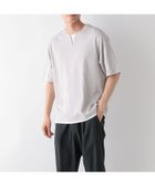 【グローバルワーク/GLOBAL WORK / MEN】のキーネックレイヤード/半袖/一部店舗限定/321941 ライトグレー12|ID: prp329100004604058 ipo3291000000032755410