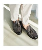 【アルフレッド バニスター/alfredoBANNISTER / MEN】のベーシック レザー タッセルローファー グレー|ID: prp329100004604063 ipo3291000000032755453