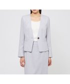 【エポカ/EPOCA】のスラブストレッチ ノーカラージャケット パープル|ID: prp329100004604075 ipo3291000000032755602