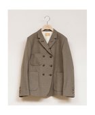 【ナイジェル ケーボン/NIGEL CABOURN】のWOMAN / ジェントルマンダブルブレストジャケット ライトブラウン|ID: prp329100004604083 ipo3291000000032755670