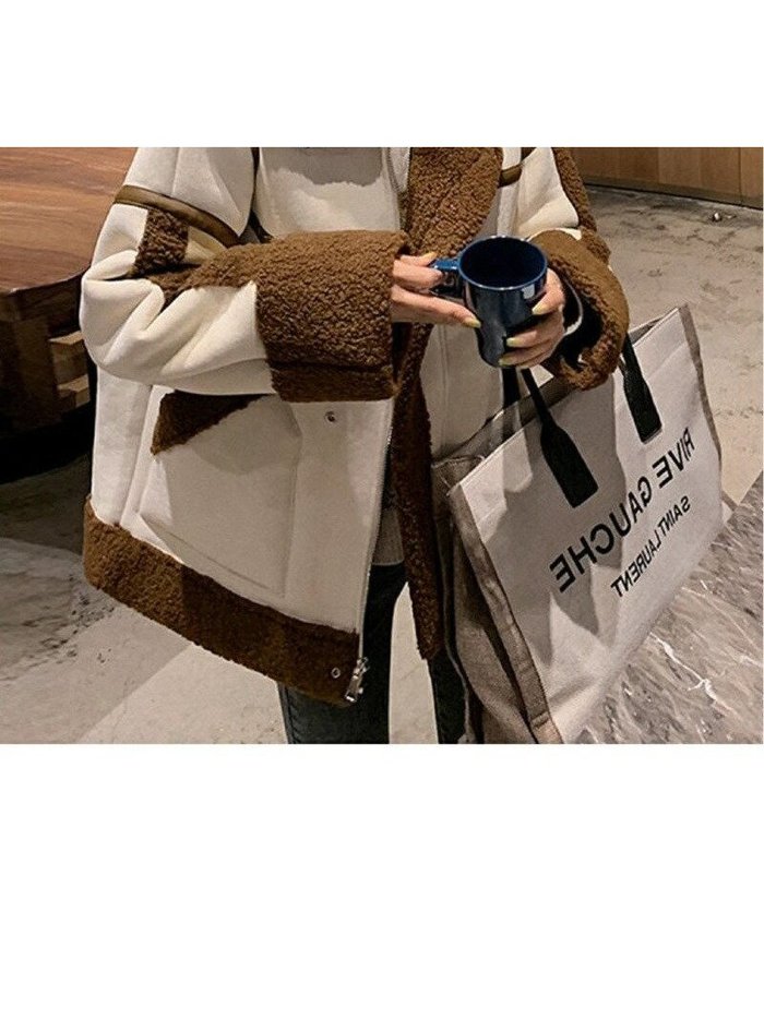 【ジュノア/JUNOAH】の配色ボアパイピングムートンジャケット インテリア・キッズ・メンズ・レディースファッション・服の通販 founy(ファニー) https://founy.com/ ファッション Fashion レディースファッション Fashion for Women アウター Coat / Outerwear Collection レディースジャケット・軽アウター Jackets |ID: prp329100004604086 ipo3291000000032755702