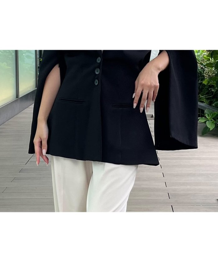 【ジュノア/JUNOAH】のスリットスリーブテーラードジャケット インテリア・キッズ・メンズ・レディースファッション・服の通販 founy(ファニー) https://founy.com/ ファッション Fashion レディースファッション Fashion for Women アウター Coat / Outerwear Collection レディースジャケット・軽アウター Jackets テーラードジャケット / 通勤・きれいめスタイル Tailored Jackets & Blazers |ID: prp329100004604087 ipo3291000000032755714