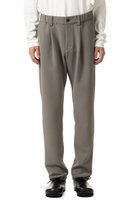 【アタッチメント/ATTACHMENT / MEN】のポリエステルストレッチダブルクロス レギュラーフィットパンツ D.KH GRAY|ID: prp329100004604097 ipo3291000000032755852