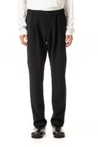 【アタッチメント/ATTACHMENT / MEN】のポリエステルストレッチダブルクロス レギュラーフィットパンツ BLACK|ID: prp329100004604097 ipo3291000000032755854