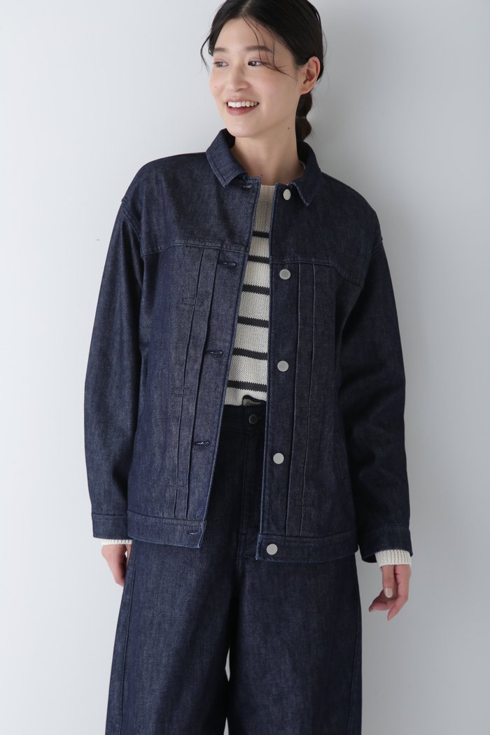 【ヒューマンウーマン/HUMAN WOMAN】のオーバーサイズデニムGジャン インテリア・キッズ・メンズ・レディースファッション・服の通販 founy(ファニー) https://founy.com/ ファッション Fashion レディースファッション Fashion for Women アウター Coat / Outerwear Collection おすすめ Recommended / Our Picks スタンダード Standard, Basic セットアップ Set-Up, Coordinated Outfit デニム Denim, Jeans Material ロング Long, Long-Length |ID: prp329100004604099 ipo3291000000032755871