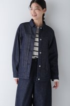 【ヒューマンウーマン/HUMAN WOMAN】のオーバーサイズデニムGジャン インディゴ|ID: prp329100004604099 ipo3291000000032755873