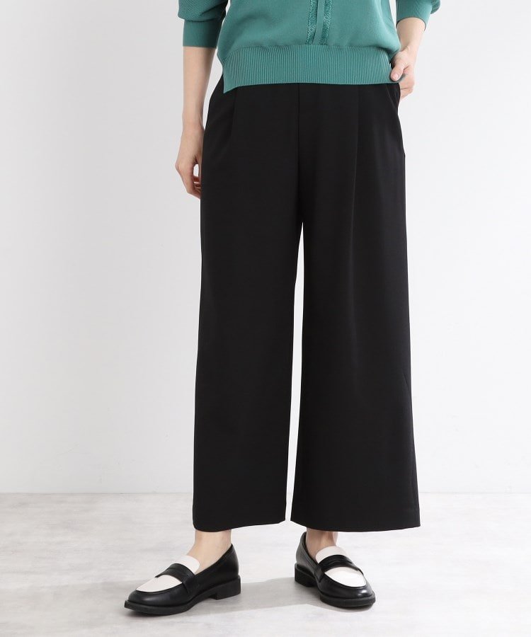 【リフレクト/Reflect】の【夏SALE/UVカット/接触冷感/マシンウォッシュ可/すっきりシルエット】ワイドシルエットパンツ インテリア・キッズ・メンズ・レディースファッション・服の通販 founy(ファニー) 　ファッション　Fashion　レディースファッション　Fashion for Women　パンツ　Pants & Trousers　ワイド　Wide, Wide Fit　人気　Popular, Best Seller　夏　Summer　ブラック|ID: prp329100004604109 ipo3291000000032756010