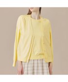 【マッキントッシュ ロンドン/MACKINTOSH LONDON】のスビンコットンニットカーディガン イエロー|ID: prp329100004604190 ipo3291000000032758553