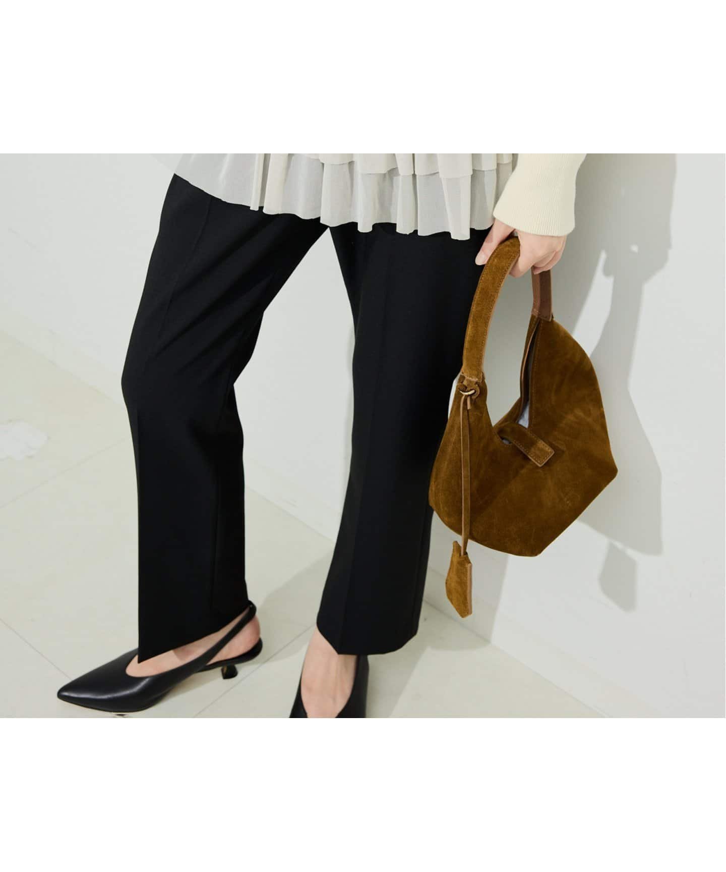 【スローブ イエナ/SLOBE IENA】のヘムラッフルチュールプルオーバー インテリア・キッズ・メンズ・レディースファッション・服の通販 founy(ファニー) 　ファッション　Fashion　レディースファッション　Fashion for Women　トップス・カットソー　Cut & Sew Tops　カジュアルプルオーバー・ニットトップス　Pullovers & Knit Tops / Casual Pullovers　2025年　2025　2025-2026秋冬・A/W　Autumn/Winter 2025–26 AW25–26　おすすめ　Recommended / Our Picks　カットソー　Cut and Sewn Top　スウェット / スエット　Sweatshirt, Sweatwear　ストレッチ　Stretch, Stretchy Fabric　チュール　Tulip, Tulip Motif　フリル　Frill, Ruffle　ペプラム　Peplum, Flared Hem　ベージュ|ID: prp329100004604203 ipo3291000000032758883